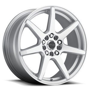DOORBUSTER PRICING! - Raceline 131S Evo Smf Wheel 17x7.5 5x108 & 5x114.3 Silver Machined 40mm - FREE T-SHIRT INCLUDED! | 131S-77592+40