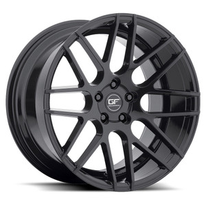 Mrr® Gf7 Wheels Rims 18x9 5x120 Black 20 | GF0718905xx15BK-52020