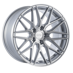 F1R F103 Wheels Rims 18x8.5 5x120 Brushed Silver 35mm | F10318855120BS35