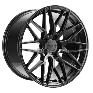 F1R F103 Wheels Rims 19x10 5x114.3 Gloss Black 38mm | F10319105114GB38