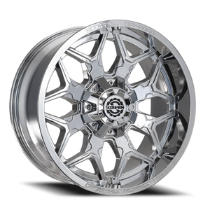 Scorpion Defender Wheel 20x10 6x135 & 6x139.7 Black Machined -19mm | DF-201063539-19C