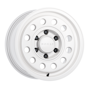 Nomad N501Sa Convoy Wheels Rims 17x8.5 6x135 Gloss White 0mm | N501SA-78565-00