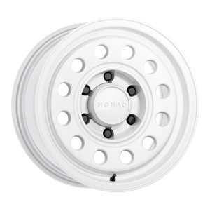 Nomad N501Sa Convoy Wheels Rims 17x8.5 6x135 Gloss White -10mm | N501SA-78565-10