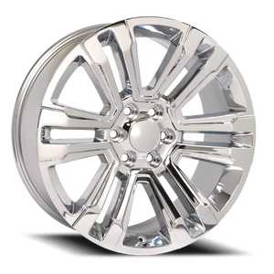 DOORBUSTER PRICING! - Oe Cv44 Wheel 20x9 6x139.7 Chrome 24mm - FREE T-SHIRT INCLUDED! | CV44-20090-6550-24C
