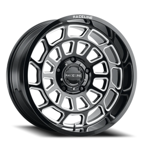 DOORBUSTER PRICING! - Raceline 955M Warp Wheel 22x12 6x135 Satin Black Milled -44mm - FREE T-SHIRT INCLUDED! | 955M-221265-44