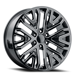 Replica G14 Wheel 26x10 6x139.7 Gloss Black Milled 31mm - MINIMUM PURCHASE OF 4 WHEELS | REPG1426106139+31D-A1