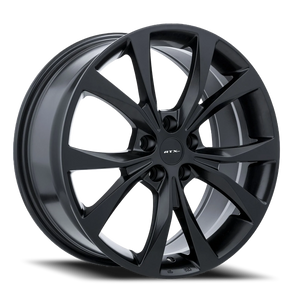 DOORBUSTER PRICING! - Rtx Flint Wheel 19x8 5x108 Satin Black 42mm | 83058