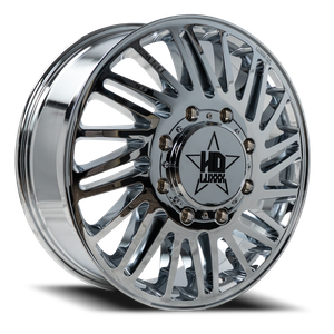 Luxxx Hd Lhd19 Dually Wheel 20x8.25 8x200 Chrome 115mm | DUALLYHD19-208258200-115X-C-F