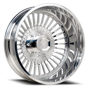 Luxxx Hd Forged Forged Hd06 Dually Wheel 26x8.25 8x200 Polished -156mm - MINIMUM PURCHASE OF 4 WHEELS | FGDUALLYHD06268258200-156X-GR