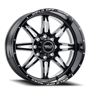 DOORBUSTER PRICING! - Weld Off-Road Cheyenne Wheel 20x10 6x135 & 6x139.7 Gloss Black Milled - 18mm | W13200098475