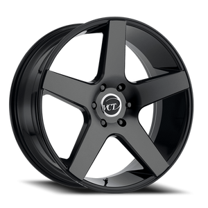 Vct V83 Wheel 22x9 5x115 Gloss Black 15mm | V83-229515+15GB
