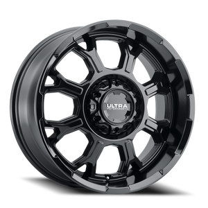 Ultra 124Bk Commander Wheel 20x10 5x127 & 5x139.7 Gloss Black -19mm | 124-2105BK19