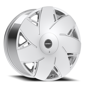 DOORBUSTER PRICING! - Strada S67 Turbina Wheel 22x9 5x112 & 5x115 Chrome 35mm - FREE T-SHIRT INCLUDED! | S6729050235C