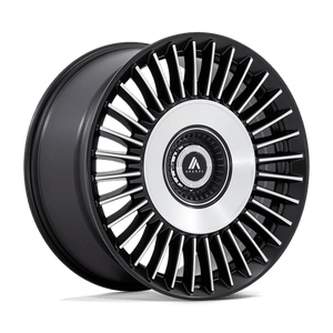 Asanti Abl40 Tiara Wheels Rims 22x10.5 5x115 5x120 Satin Black Bright Machined Face 18 | AB040MD22052018