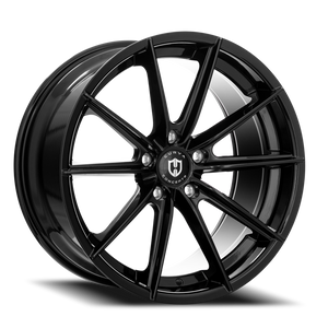 Curva Cff46 Wheel 20x8.5 5x114.3 Gloss Black 35mm | CFF46-20851143573B