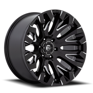Fuel D828 Quake Wheel 18x9 6x139.7 Gloss Black Milled 1mm - FREE T-SHIRT INCLUDED! | D82818908450