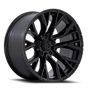 Fuel D847 Rebar Wheel 20x10 5x127 Black -18mm - FREE T-SHIRT INCLUDED! | D84720007547