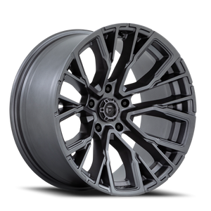 Fuel D848 Rebar Wheel 20x10 5x127 Matte Gunmetal -18mm - FREE T-SHIRT INCLUDED! | D84820007547