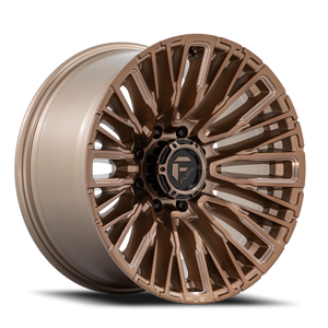 Fuel D850 Rebar Wheel 20x10 8x165.1 Platinum Bronze Milled -18mm - FREE T-SHIRT INCLUDED! | D85020008247
