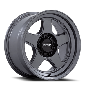 Kmc Km728 Lobo Wheel 17x9 6x139.7 Matte Anthracite -38mm - FREE T-SHIRT INCLUDED! | KM728AX17906838N