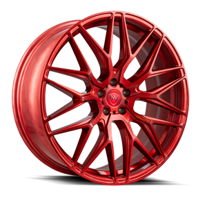 Nv Wheels® Nv1 Wheels Rims 20x8.5 5x112 Brushed Red 35 | NV120855112+35BRUSHEDRED