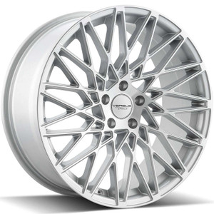 Versus Racing® Vs001 Wheels Rims 20x8.5 5x4.5 (5x114.3) Silver Machined 35 | VS00120855114+35SMF