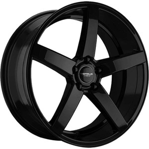 Versus Racing® Vs541 Wheels Rims 17x7.5 5x4.5 (5x114.3) Black 40 | VS54117755114+40BLACK