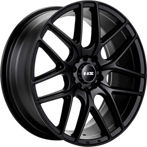 Ns Ns1502 Wheels Rims 17x7.5 4x100 4x4.5 (4x114.3) Matte Black 38 | NS1502177513+38MB