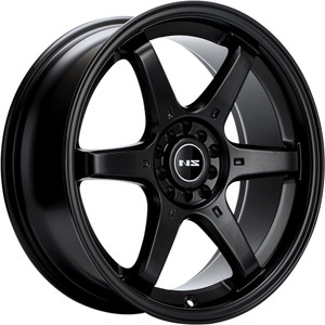 Ns Ns1507 Wheels Rims 17x7.5 5x110 5x112 Matte Black 38mm | NS150717752D+38MB