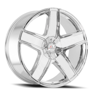 DOORBUSTER PRICING! - Cavallo Clv-31 Wheel 18x8 4x100 & 4x114.3 Nano Chrome 35mm | CLV-31188041001143+35NCR