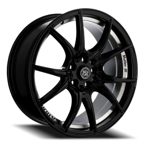 Drag Concepts Dc27 Wheel 17x7.5 4x100 & 4x114.3 Gloss Black Machined Undercut 38mm | DC271770810-38GBMC