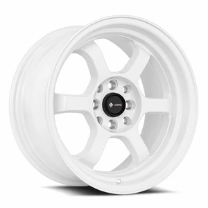 Vors Tr7 Wheels Rims 16x8 4x108 White 20mm | TR0716808H20W-408