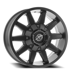 DOORBUSTER PRICING! - Xf Off-Road Xf-219 Wheel - 17x9 5x127 & 5x139.7 Matte Black 12mm | XF-219179051271397+12MB