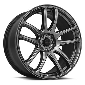 Vors Tr4 Wheels Rims 20x9.5 5x108 Hyper Black 35mm | TR04209551435HB-508