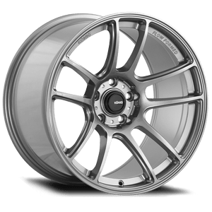 Konig 108Tm Heliogram Wheels Rims 18x8.5 5x114.3 Titanium Metallic 42mm | 108TM-HL8851442T