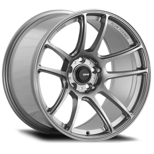 Konig 108Tm Heliogram Wheels Rims 18x9.5 5x120 Titanium Metallic 35mm | 108TM-HL9852035T