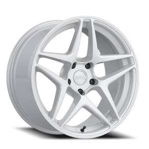 DOORBUSTER PRICING! - Kansei K15W Astro Wheel 19x10.5 5x120 Gloss White 35mm - FREE T-SHIRT INCLUDED! | K15W-191518+35