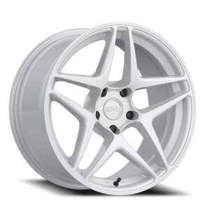 DOORBUSTER PRICING! - Kansei K15W Astro Wheel 19x8.5 5x112 Gloss White 35mm - FREE T-SHIRT INCLUDED! | K15W-198517+35