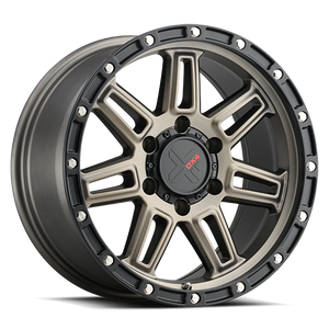 Dx4 Rebel Wheel 15x8 6x139.7 Matte Bronze w/ Black Ring -19mm | X125803-19108MBBK