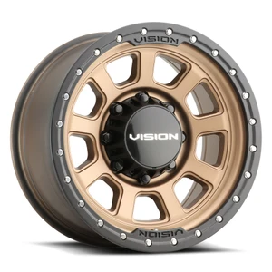 Vision Ojos 350 Wheels Rims 15x8 5x139.7 Bronze -28mm | 350BL5827BZBR-28