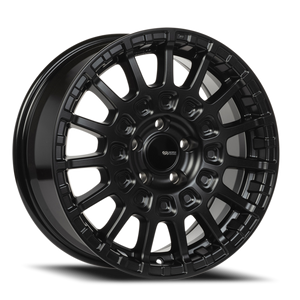 Enkei Overlander Wheel 18x8 5x114.3 Matte Black 35mm - FREE T-SHIRT INCLUDED! | 544-880-6535BK
