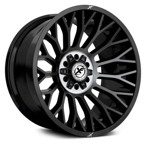Xf Off-Road XF-237 Wheels Rims 20x9 5x127 (5x5) 5x5.5 (5x139.7) Black Brushed DDT 12mm | XF-237209051271397+12GBBRDDT
