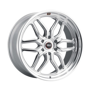 Weld Street Performance Laguna Wheels Rims 17x11 5x127 Gloss Silver Machined -44mm | S11471173425