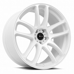 Vors Tr4 Wheels Rims 20x9.5 5x114.3 White 35mm | TR04209551435W