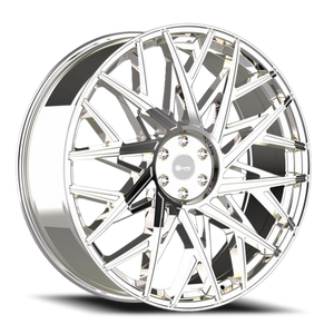 DOORBUSTER PRICING! - Eclipse 101 Wheel 22x9 5x115 Chrome 15mm - FREE T-SHIRT INCLUDED! | ECL101-22964C