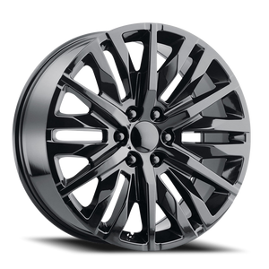 DOORBUSTER PRICING! - Replica1 Rp15 Gmc Wheel 22x9 6x139.7 Gloss Black 28mm | RP-15229G639+28GB