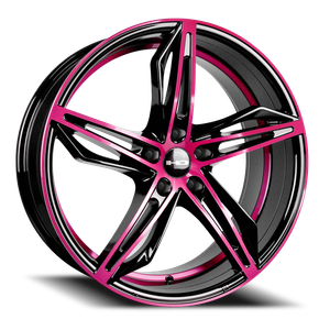 Hd Fly-Cutter Wheel 20x8.5 5x114.3 Pink 35mm | FC20856535BKM-P