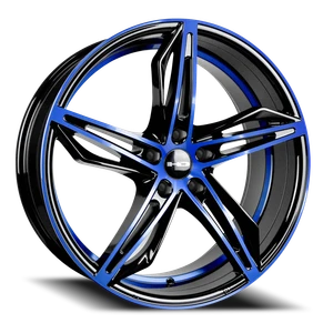 Hd Fly-Cutter Wheel 20x8.5 5x114.3 Blue 35mm | FC20856535BKM-BL