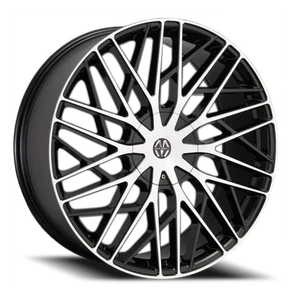 DOORBUSTER PRICING! - Massiv 925 Wheel 20x8.5 5x114.3 & 5x127 Black Machined 38mm - FREE T-SHIRT INCLUDED! | MAS925-2855BM