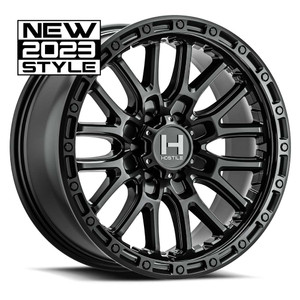 Hostile Ridgecrest H135 Wheels Rims 20x9 6x135 Asphalt Black 1mm | H135-2090613550A